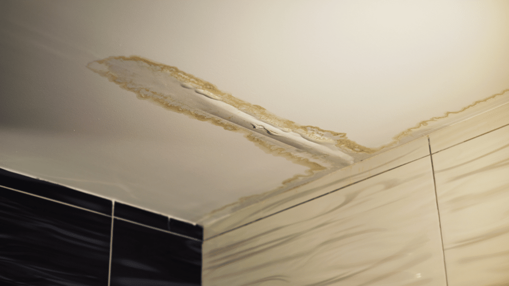 ceiling water damage