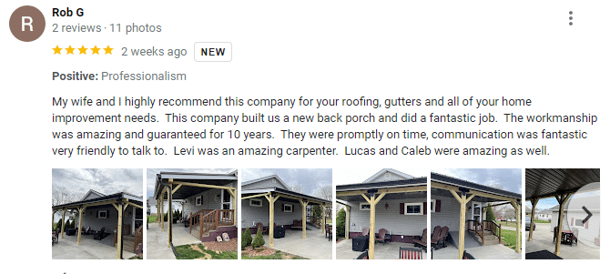 Rob G Roofing Review
