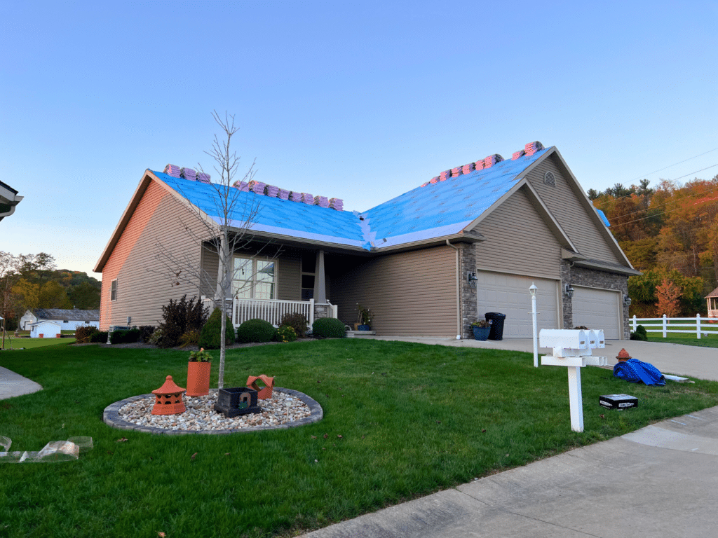 Asbury Home Improvements ReRoof Shingle Home