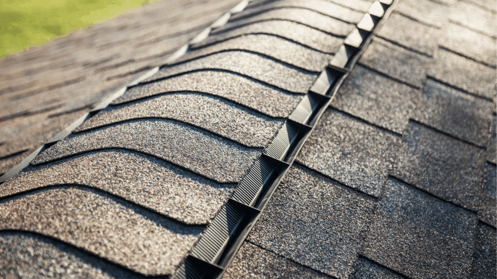 Asbury Home Improvement RIdge Vents for Roof Ventilation