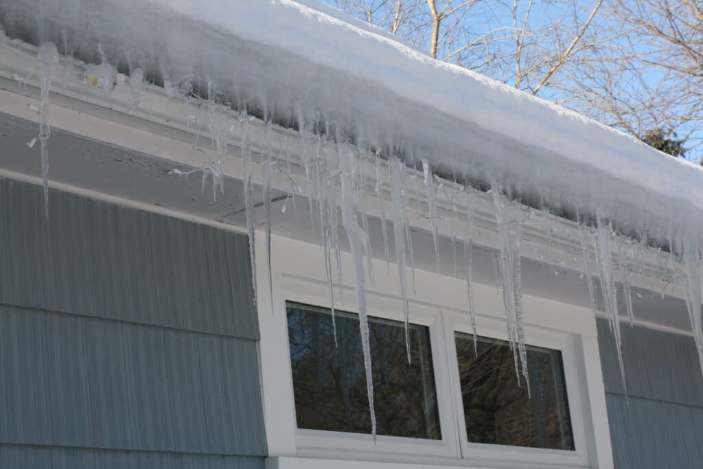 Ice Dams and Icicles Scott Hamlin