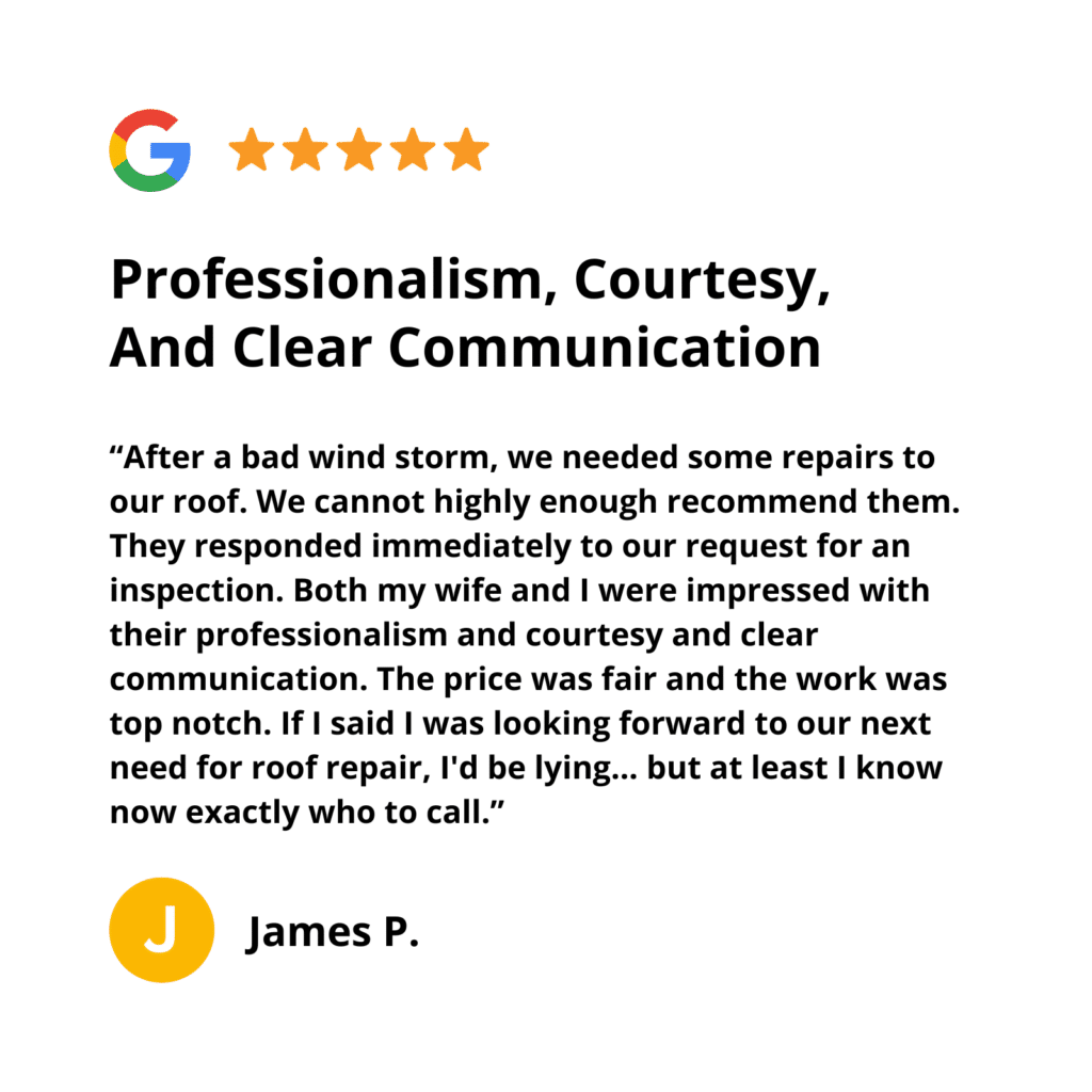 Google Review James P