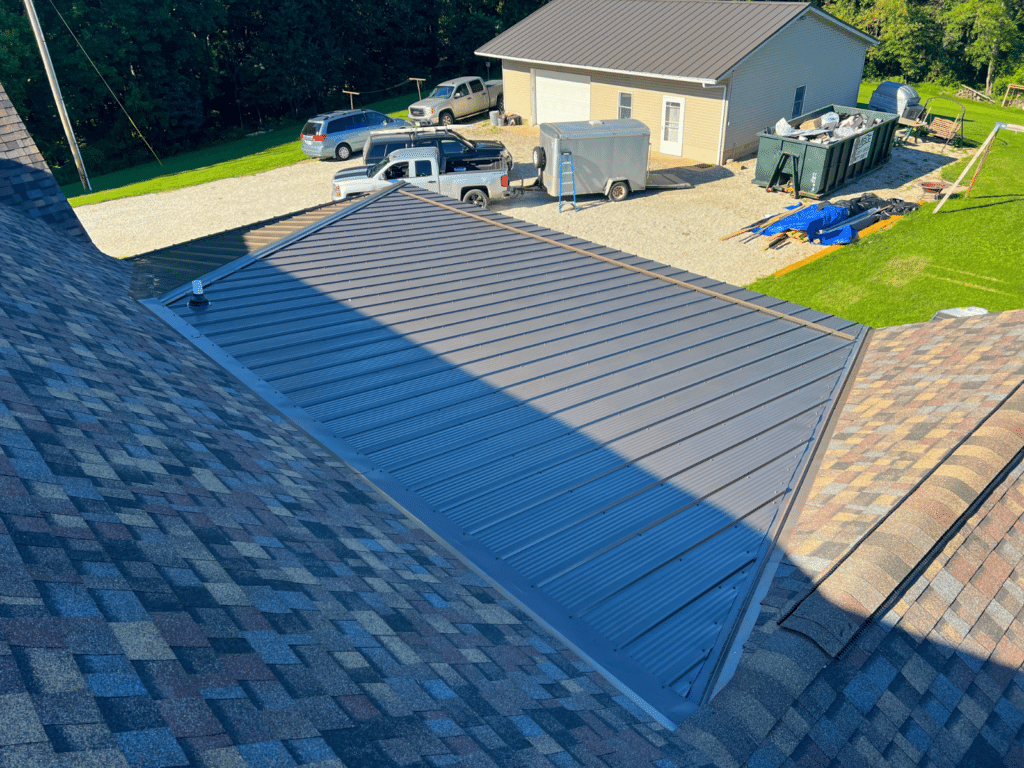 Residential Metal Roofing After Asbury HI Ohio